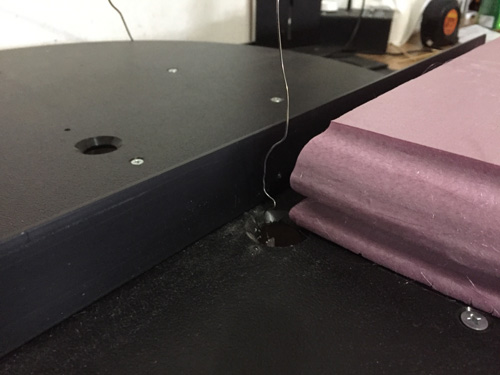 Making base with Hot Wire tables