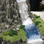 Miniature Cliff Waterfall