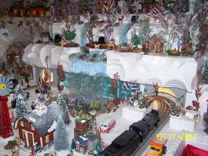 Christmas Village Display - Hot Wire Foam Factory