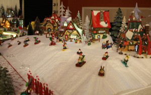 North Pole Village Display - Hot Wire Foam Factory