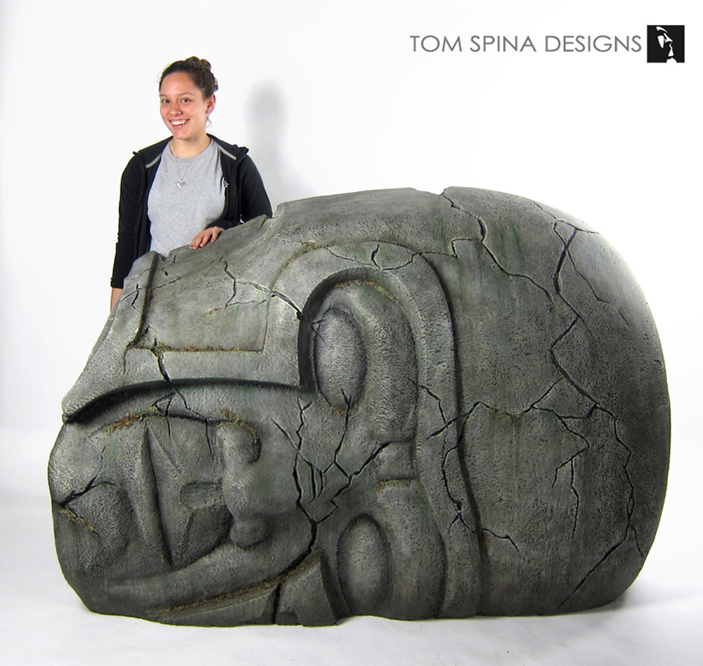 White Styrofoam Display Head with Acrylic Base - Tom Spina Designs » Tom  Spina Designs