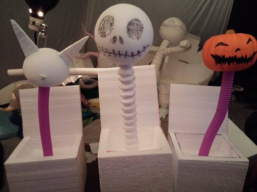 make your own Nightmare before Christmas sculpture 