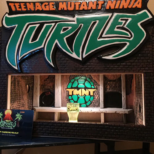 Ninja Turtle terrarium