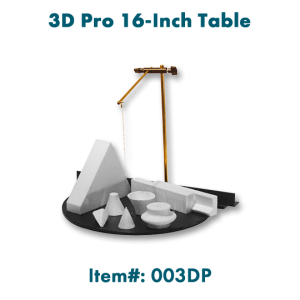 3d pro 16-inch table