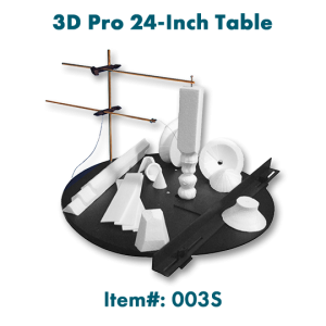3d pro 24-inch table