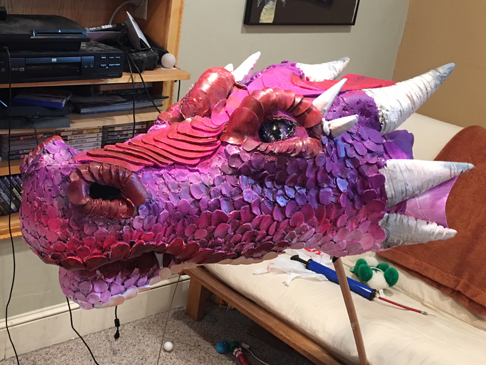 shrek dragon puppet