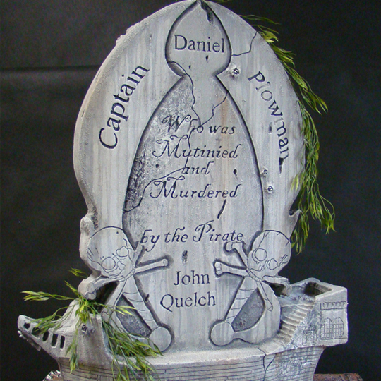 captain daniel tombstones