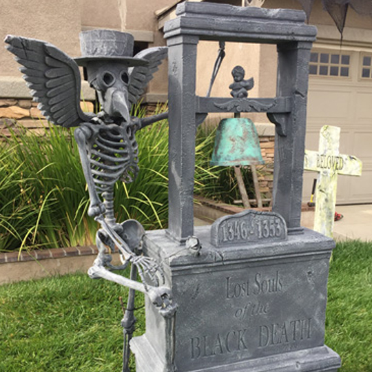 plague tombstone