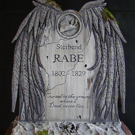 raven tombstones