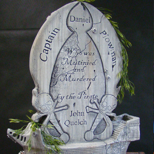 pirate tombstone
