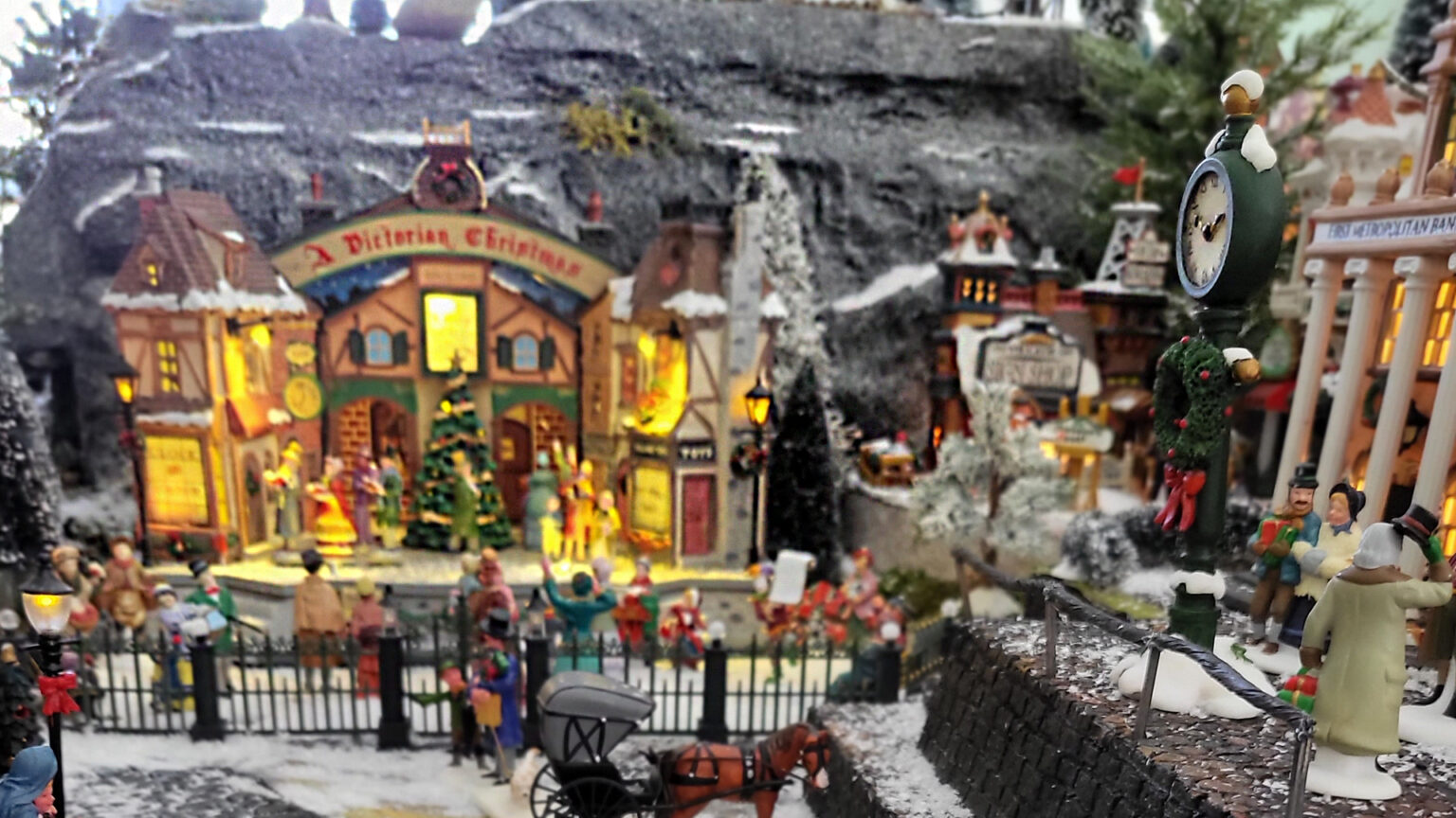 Snow-Covered Christmas Village | Hot Wire Foam Factory