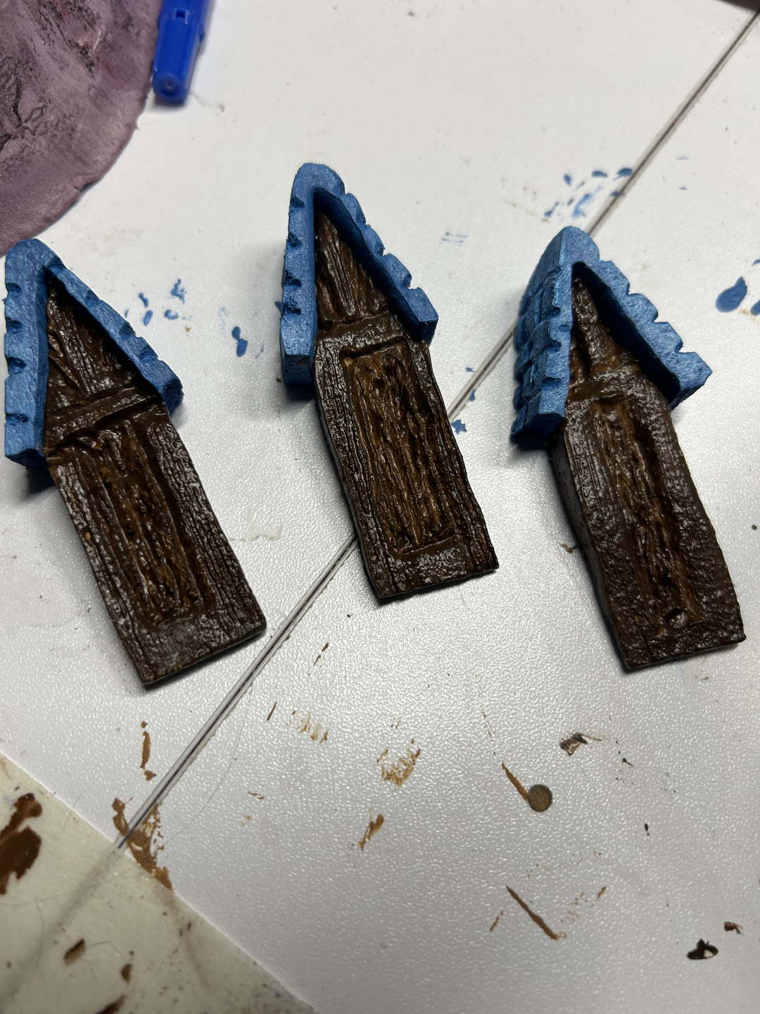 windows for a mini replica of rapunzel's tower