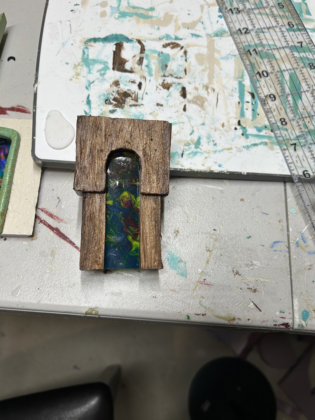 windows for a mini replica of rapunzel's tower